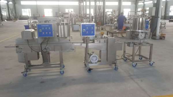 100-1000kg chicken nuggets production line/patty making machine
