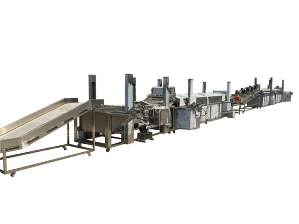 1000kg/h potato frozen french fries production line for frozen french fries