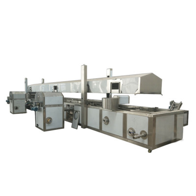 Automatic french fries processing line