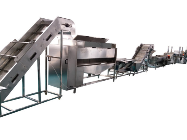 200kg/h frozen french fries production line