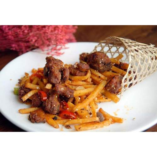 how to make homemade crispy french fries in the oven