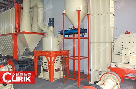 Carbon black powder processing plant