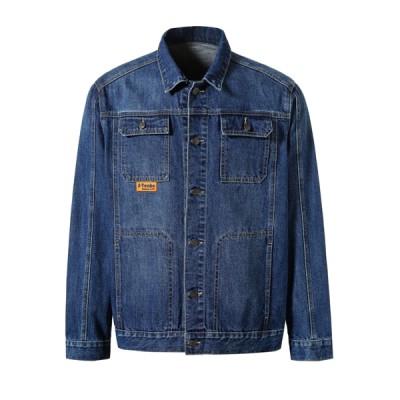 Denim workwear jacket