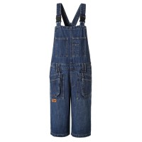 Denim workwear bibpants