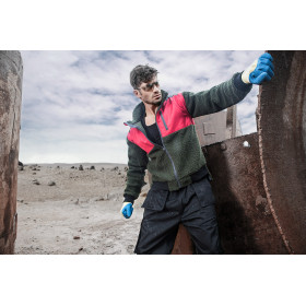 wind and water repellent work jacket