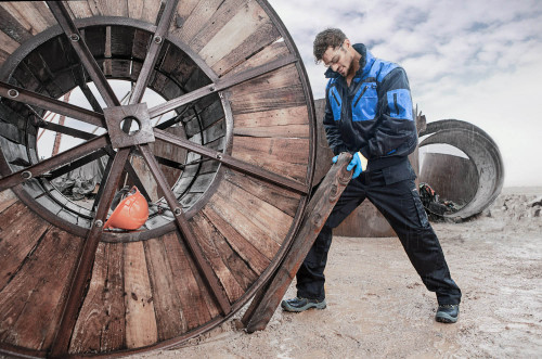 wind and water repellent work jacket