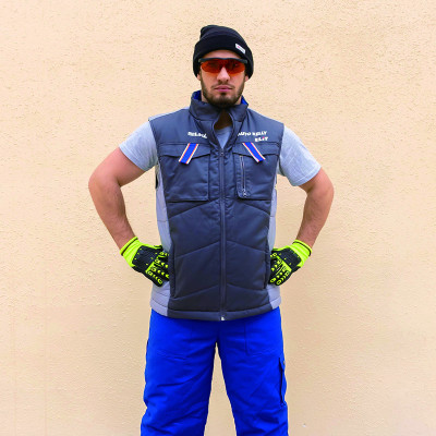 Sleeveless grey bodywarmer men jackets & vests waistcoat Outdoor Casual work jackets work clothes