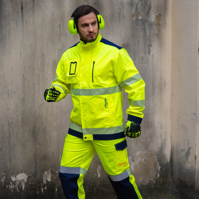 Reflective cotton clothing