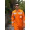 Factory Hi-vis Flame Retardant Coverall Orange with Reflective Tape Fr Overall for Men