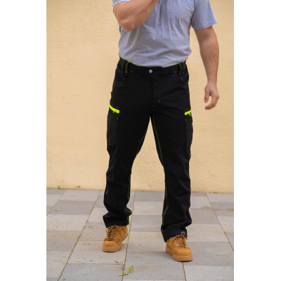 Factory Supply Men's 4 Way Stretch Work pants with stretch fabric flexible stretch work trousers quick dry trousers