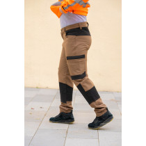 Factory Supply Men's 4 Way stretch cargo work pants with stretch fabric flexible stretch work trousers quick dry trousers