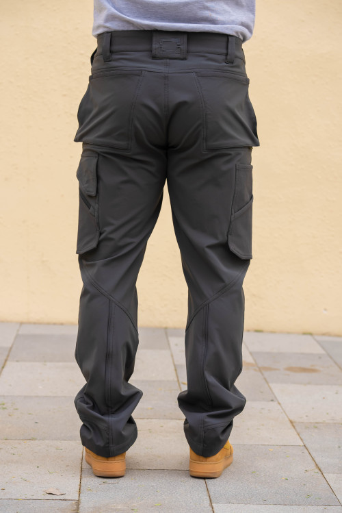 Factory Supply Men's 4 Way stretch cargo work pants with stretch fabric flexible stretch work trousers quick dry trousers