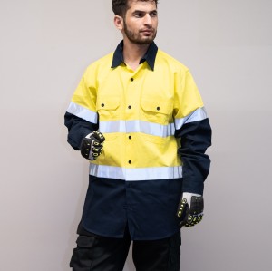 OEM Men Safety work shirts Workwear Industrial work shirts