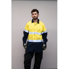 OEM Men Safety work shirts Workwear Industrial work shirts