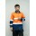 OEM Men Safety work shirts with reflective tape Orange color Workwear Industrial work shirts