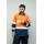 OEM Men Safety work shirts with reflective tape Orange color Workwear Industrial work shirts