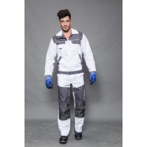 Customized Paint Worker Workwear Jacket Multi Pockets Work Jacket for Industrial  Men Work Clothes