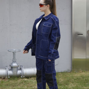 Custom Workwear Jacket Multi Pockets Work Jacket for Industrial Durable Work Clothes