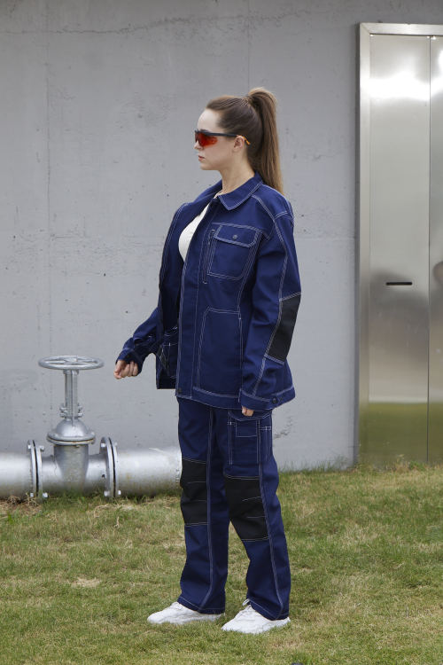 Custom Workwear Jacket Multi Pockets Work Jacket for Industrial Durable Work Clothes