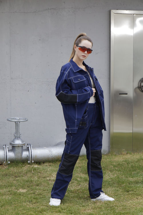 Custom Workwear Jacket Multi Pockets Work Jacket for Industrial Durable Work Clothes