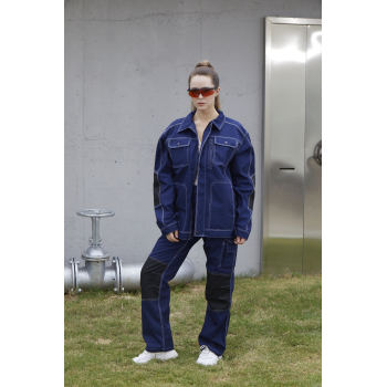 Custom Workwear Jacket Multi Pockets Work Jacket for Industrial Durable Work Clothes