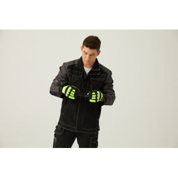 Factory Supply Canvas Workwear Multi Pockets Heavy Duty Work Jacket Durable Work Clothes