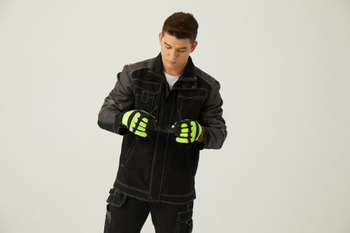 Factory Supply Canvas Workwear Multi Pockets Heavy Duty Work Jacket Durable Work Clothes