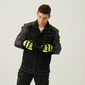 Factory Supply Canvas Workwear Multi Pockets Heavy Duty Work Jacket Durable Work Clothes