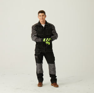 Factory Supply Canvas Workwear Multi Pockets Heavy Duty Work Jacket Durable Work Clothes