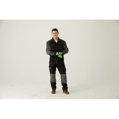 Factory Supply Canvas Workwear Multi Pockets Heavy Duty Work Jacket Durable Work Clothes