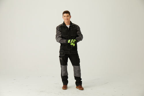 Factory Supply Canvas Workwear Multi Pockets Heavy Duty Work Jacket Durable Work Clothes