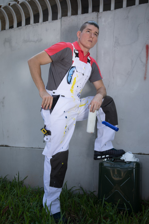 OEM 100% cotton Bib Pants  Multi-pocket Work Trousers Workwear Safety Work Pants for paint worker