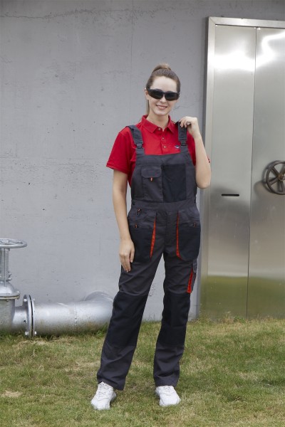 Source Factory OEM T/C Canvas Bib Pants Multi-pocket Work Trousers Workwear Safety Work Pants for work