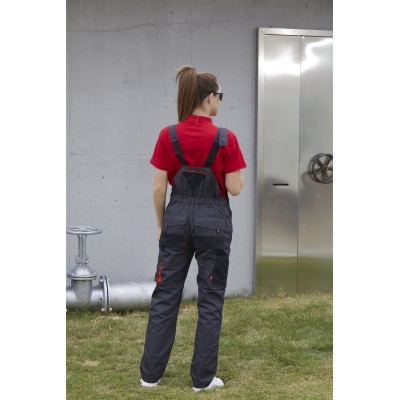 Source Factory OEM T/C Canvas Bib Pants Multi-pocket Work Trousers Workwear Safety Work Pants for work