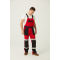 OEM Fashion Bib Pants CVC Multi-pocket Work Trousers Workwear Safety Work Pants bib overalls to North Europe