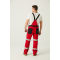 OEM Fashion Bib Pants CVC Multi-pocket Work Trousers Workwear Safety Work Pants bib overalls to North Europe