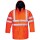 Orange High Visibility Reflective Safety Jacket