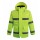 EN ISO 20471 High Visibility Safety Jacket Fluorescent Yellow Waterproof Windproof Hi Vis WorkWear for Construction