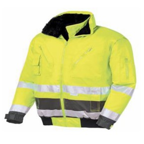 High Visibility Safety Hivis Jacket with Reflective Tape EN ISO 20471 Certified Hi Vis Work Coat for Workers
