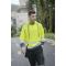 Custom logo high-visibility safety work T-shirt Breathable reflective work tee