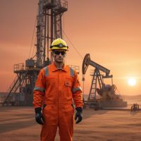 Heavy-Duty FR Coverall for Oil & Gas Drilling Operations