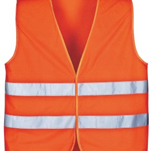 OEM High Visibility Safety Vest Grey Reflective Stripes Warm Multiple Pockets Warehouse Vest