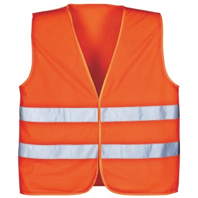 High Visibility Safety Vest for Men Grey Reflective Stripes. Multiple Pockets Construction Vest