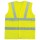 OEM High Visibility Safety Vest Grey Reflective Stripes Warm Multiple Pockets Warehouse Vest