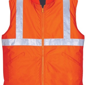 factory Reflective Vests Visibility Vest for Construction Work Vest Knitted Fabric Yellow