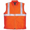 factory Reflective Vests Visibility Vest for Construction Work Vest Knitted Fabric Yellow