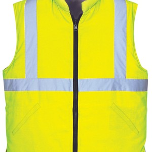 factory supply Reflective Vests Visibility Vest for Construction Warm Work Vest Knitted Fabric