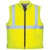 factory supply Reflective Vests Visibility Vest for Construction Warm Work Vest Knitted Fabric