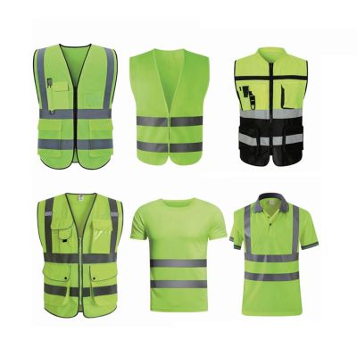 High Visibility Reflective Work Safety Vest
