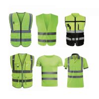 High Visibility Reflective Work Safety Vest